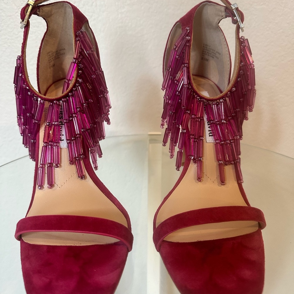 💓 Sexy Charles David Pink Sandals - Women’s 8.5